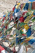 Ladakh - Chang-la, the 3rd highest pass in the world with the characteristc prayer flags